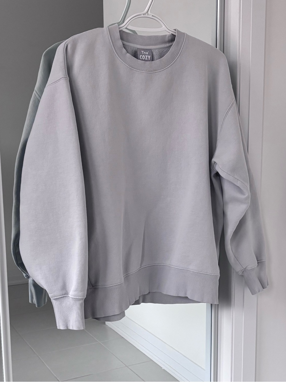 TNA Cozy Boyfriend Crewneck Sweatshirt